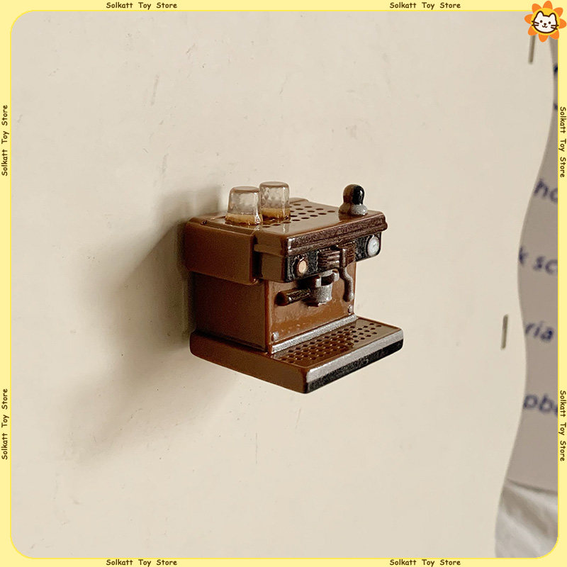Vintage Coffee Equipment - Vintage Mini American Style Fridge Magnet