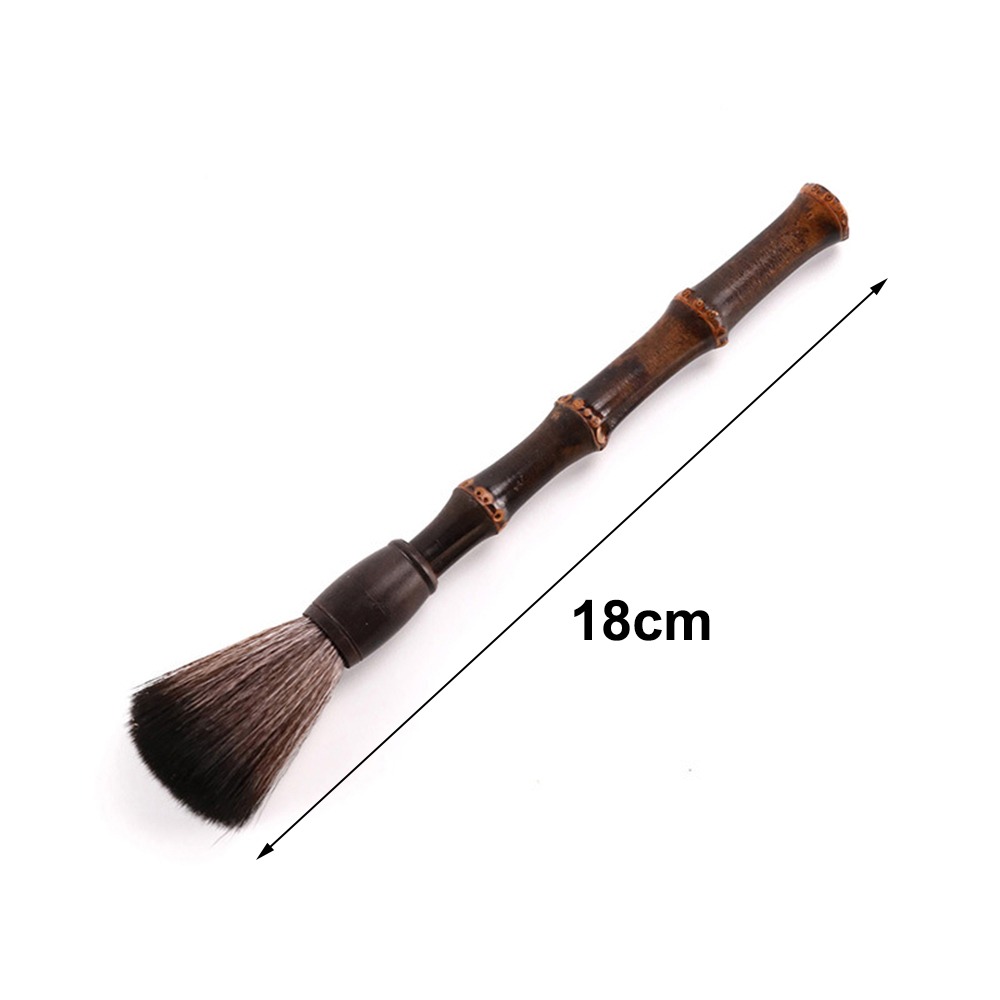 Vintage Coffee Equipment - Bamboo Coffee Grinder Cleaning Brush Natural