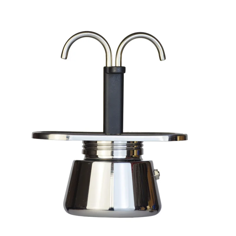 200ML Mini Moka Pot Double Tub - Coffee Equipment Accessories ulasan dan harga