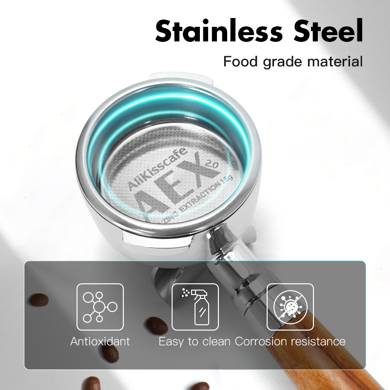 AliKisscafe 58MM Coffee Portaf - Coffee Equipment Accessories ulasan dan harga