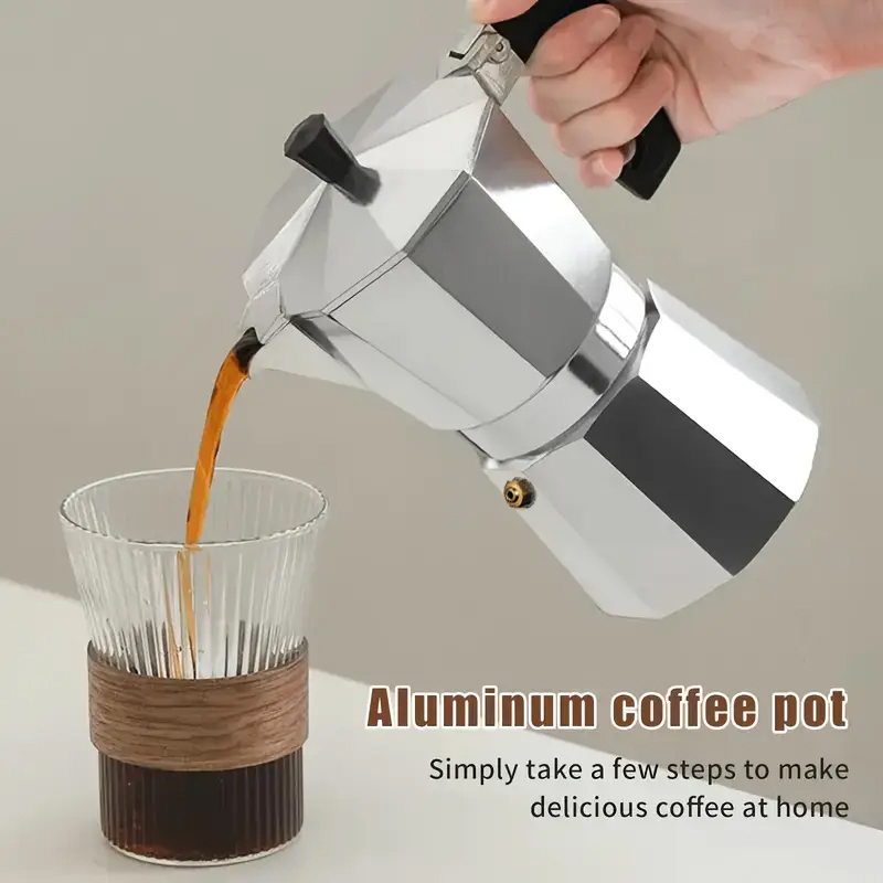 Classic Aluminum Moka Pot 50-3 - Coffee Equipment Accessories ulasan dan harga
