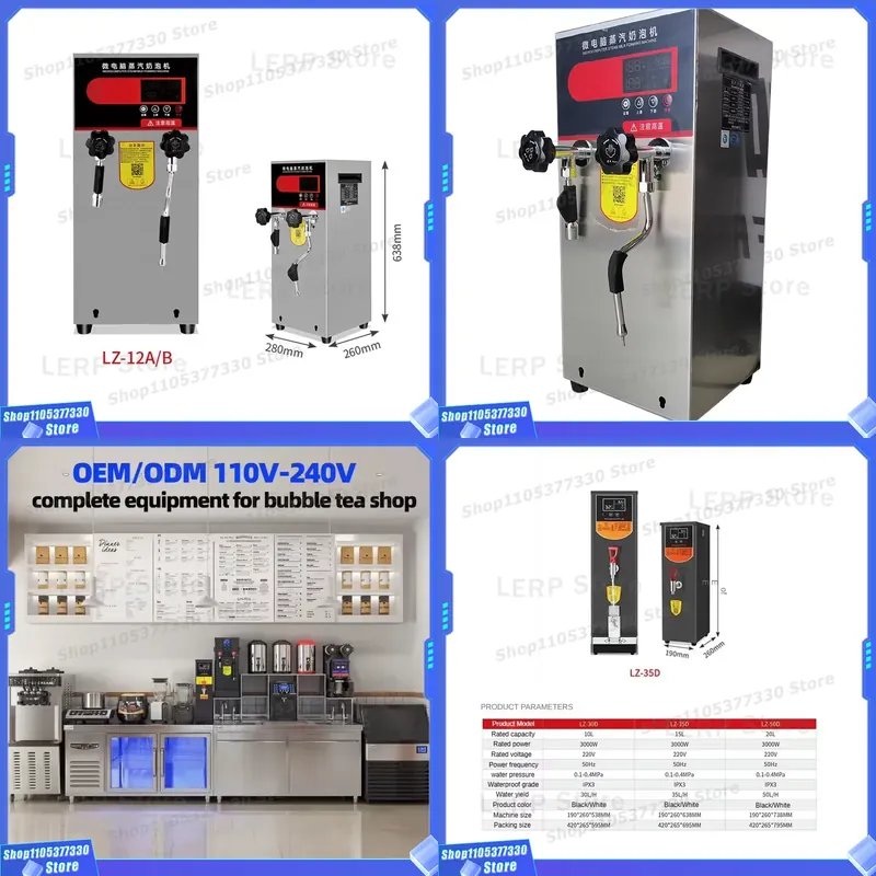 Commercial Automatic Steam Mac - Coffee Shop Equipment ulasan dan harga